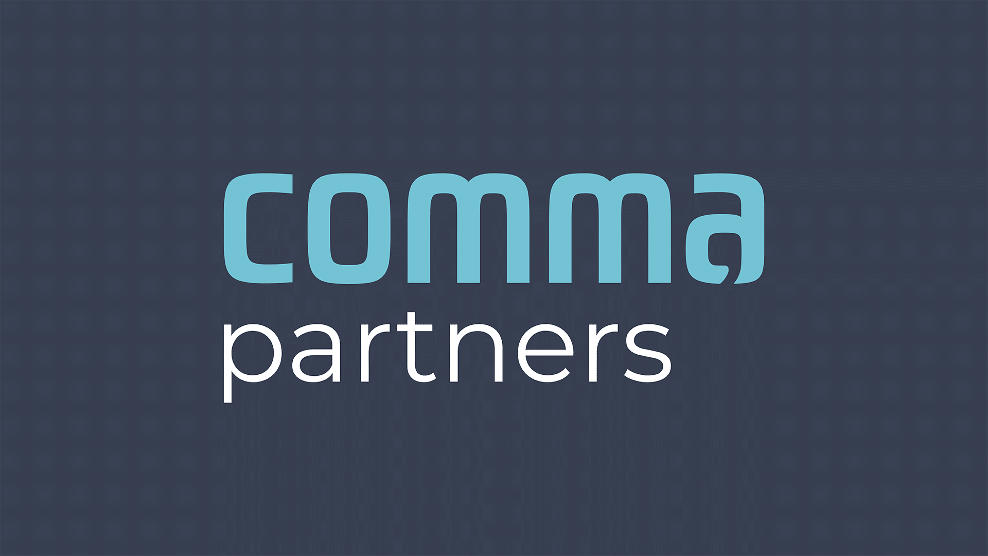 Comma Partners Website and Brand Case Study Image