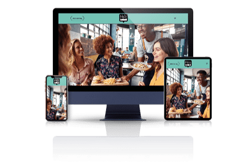 Hello Solihull's Wordpress Website shown on Desktop, Tablet and Mobile devices